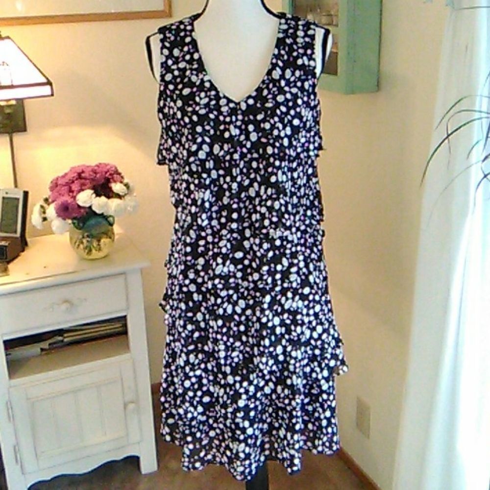 Soho Apparel Layered Ruffles Dress
